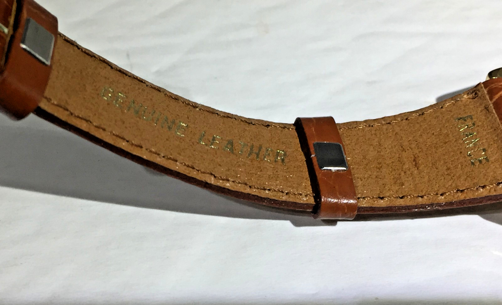Vtg 1970’s Caravelle Electrotime Day Date Wristwatch Steel & Gold Tone 7J Works