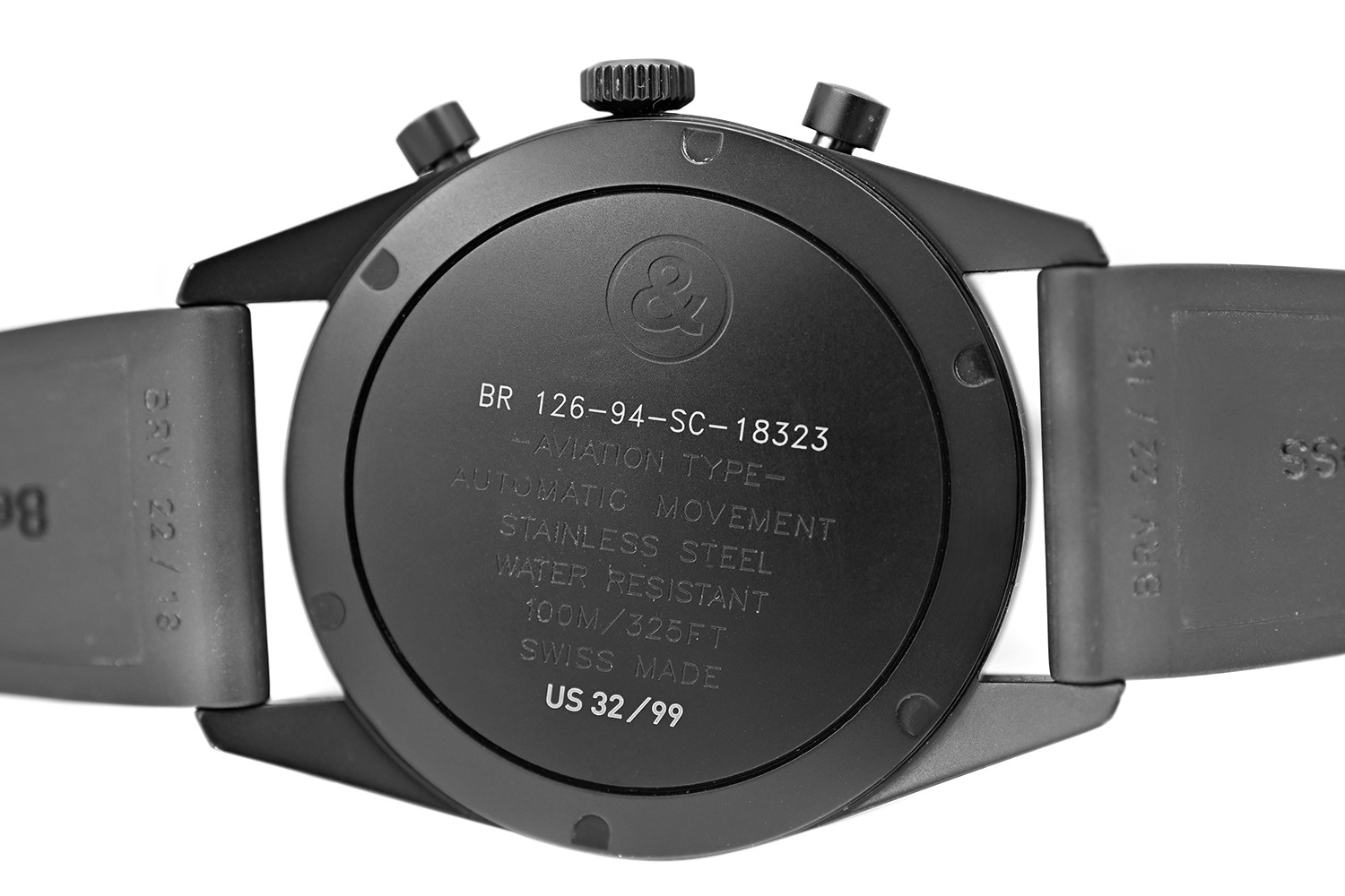 Bell & Ross Vintage Insignia Air Force BR126-94 Chronograph Black PVD 41MM Men’s