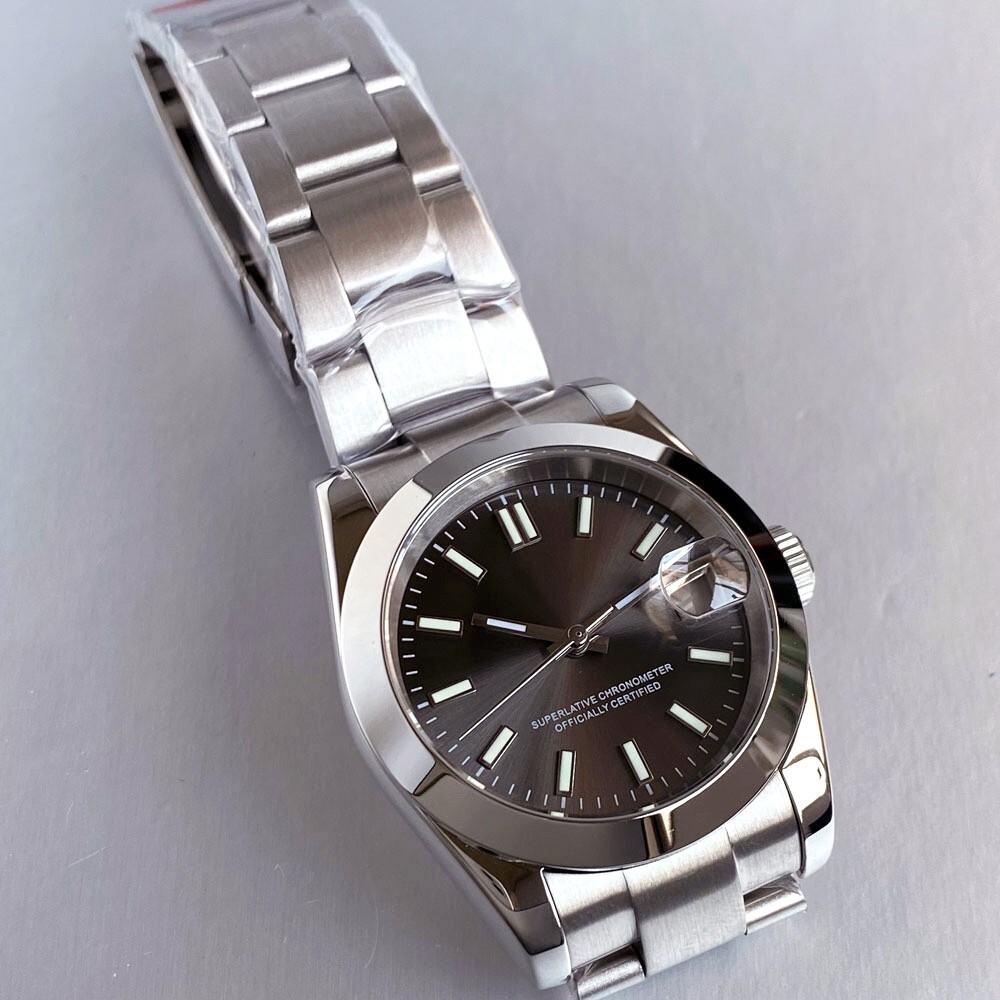 Tandorio 36mm 39mm Smooth Bezel Sapphire Glass 20ATM NH35A Watches For Mens