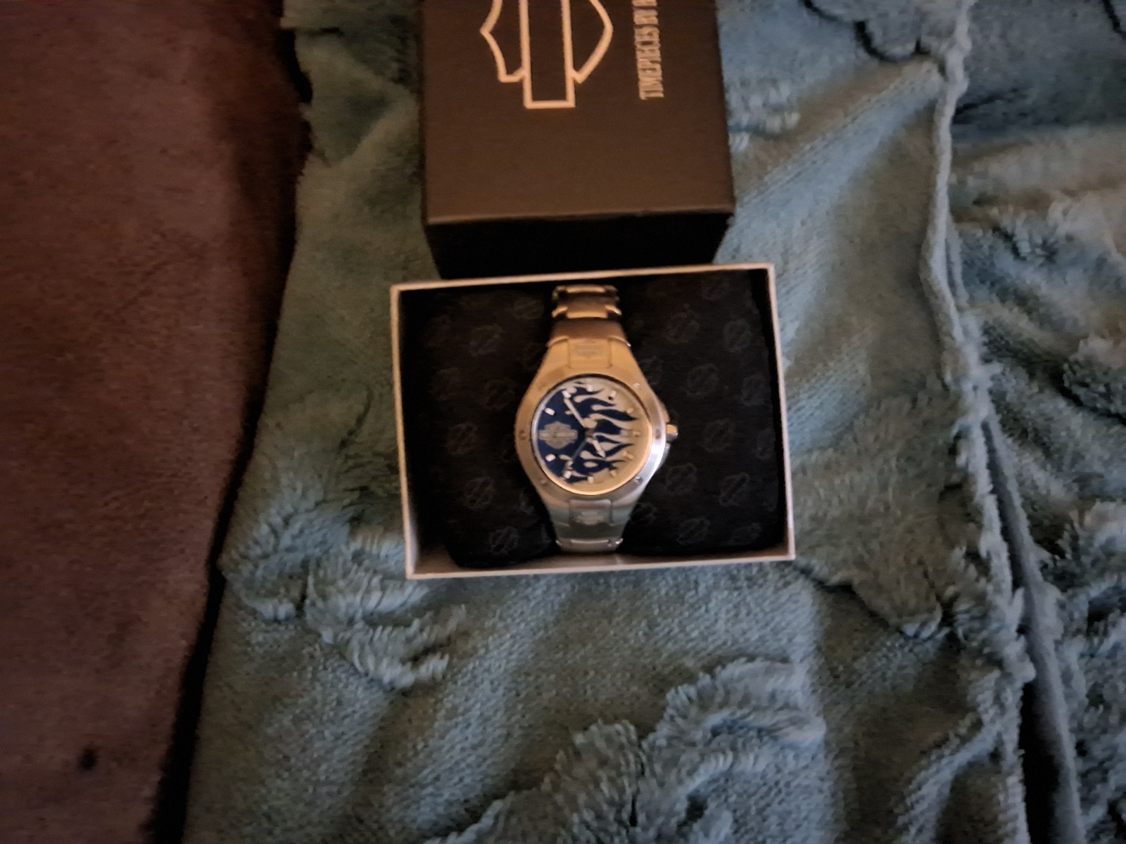 Invicta Two-Tone Stainless Steel Quartz Eagle Dial Watch Harley-Davidson