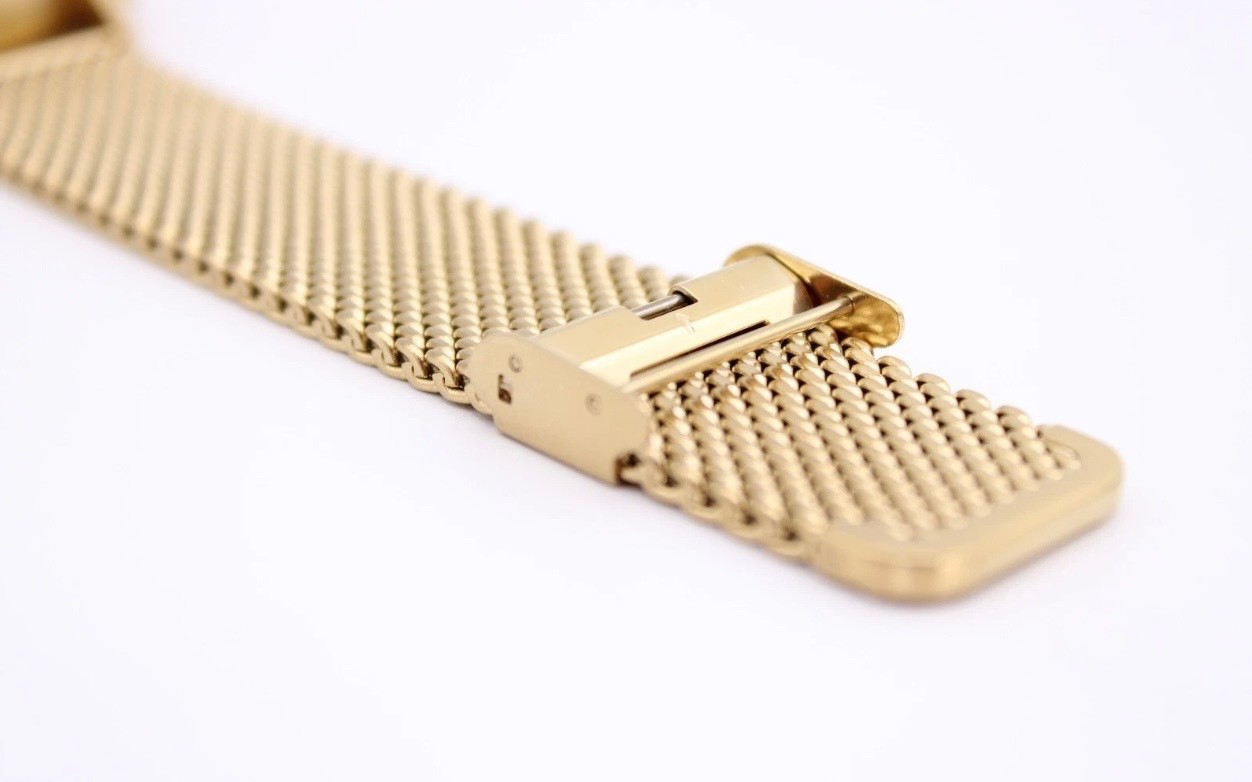 MICHAEL KORS 44MM MK9057 Slim Runway Black Dial Gold-Tone Men’s Watch