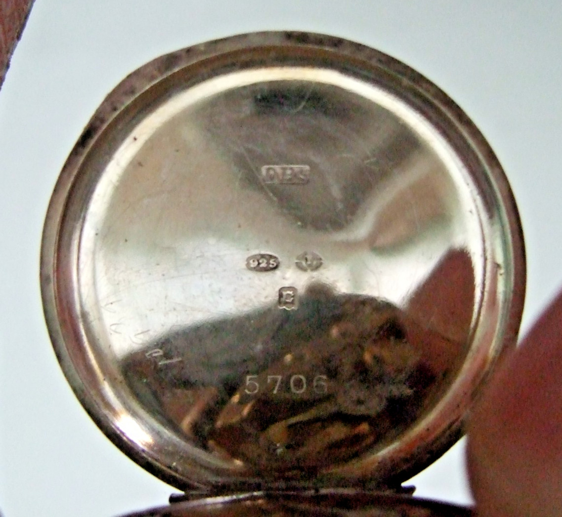 Antique WWI Era Swiss Sterling Silver Trench Watch – DFC Mechanical Cylinder Esc