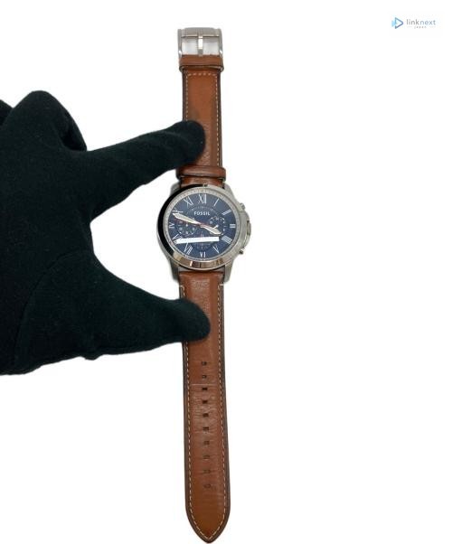 Fossil FS5210 Men’s Chronograph Light Brown Leather Watch