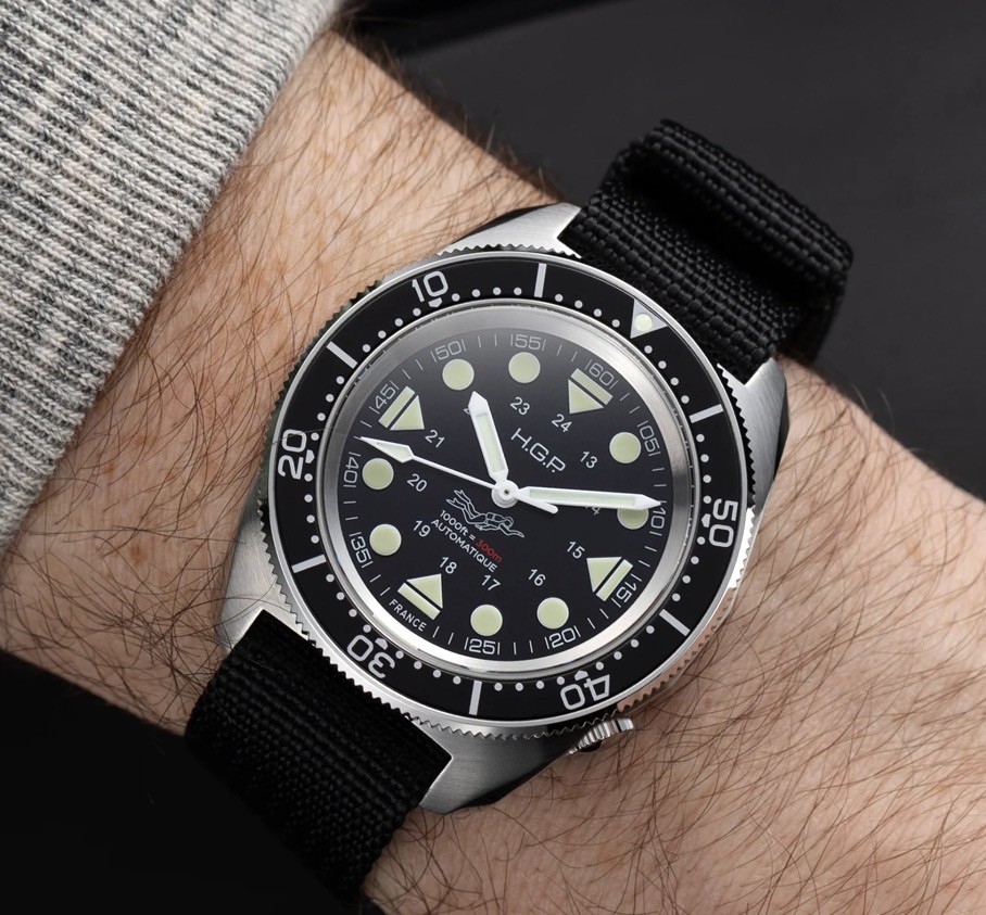 H.G.P. Commando 300m Dive Watch. Miyota 9039 – Full Kit – Sold Out