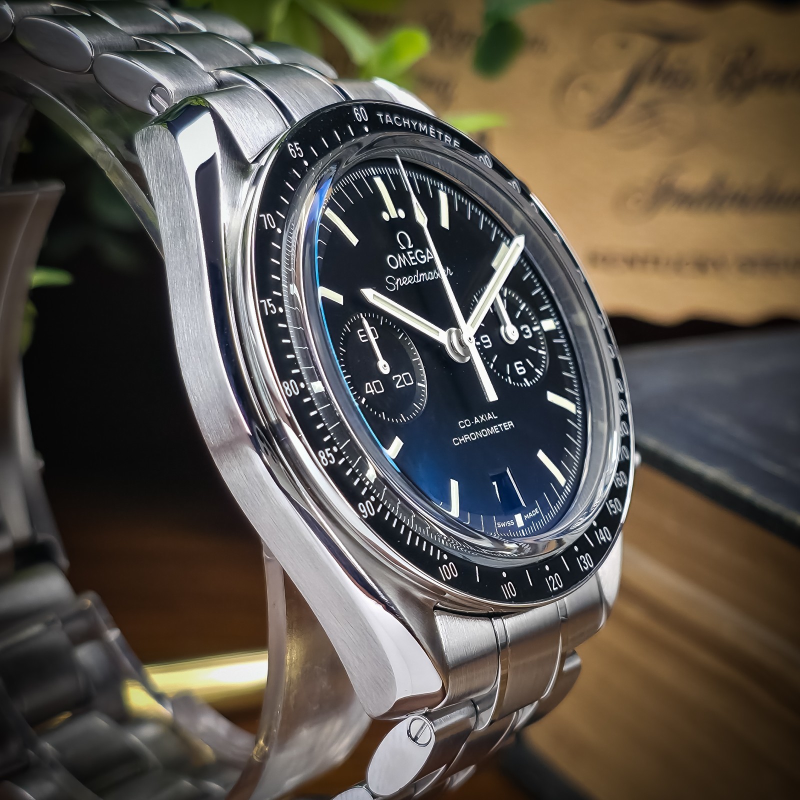 Omega Speedmaster Two Counters Chronograph, 44mm, Full Set, 311.30.44.51.01.002