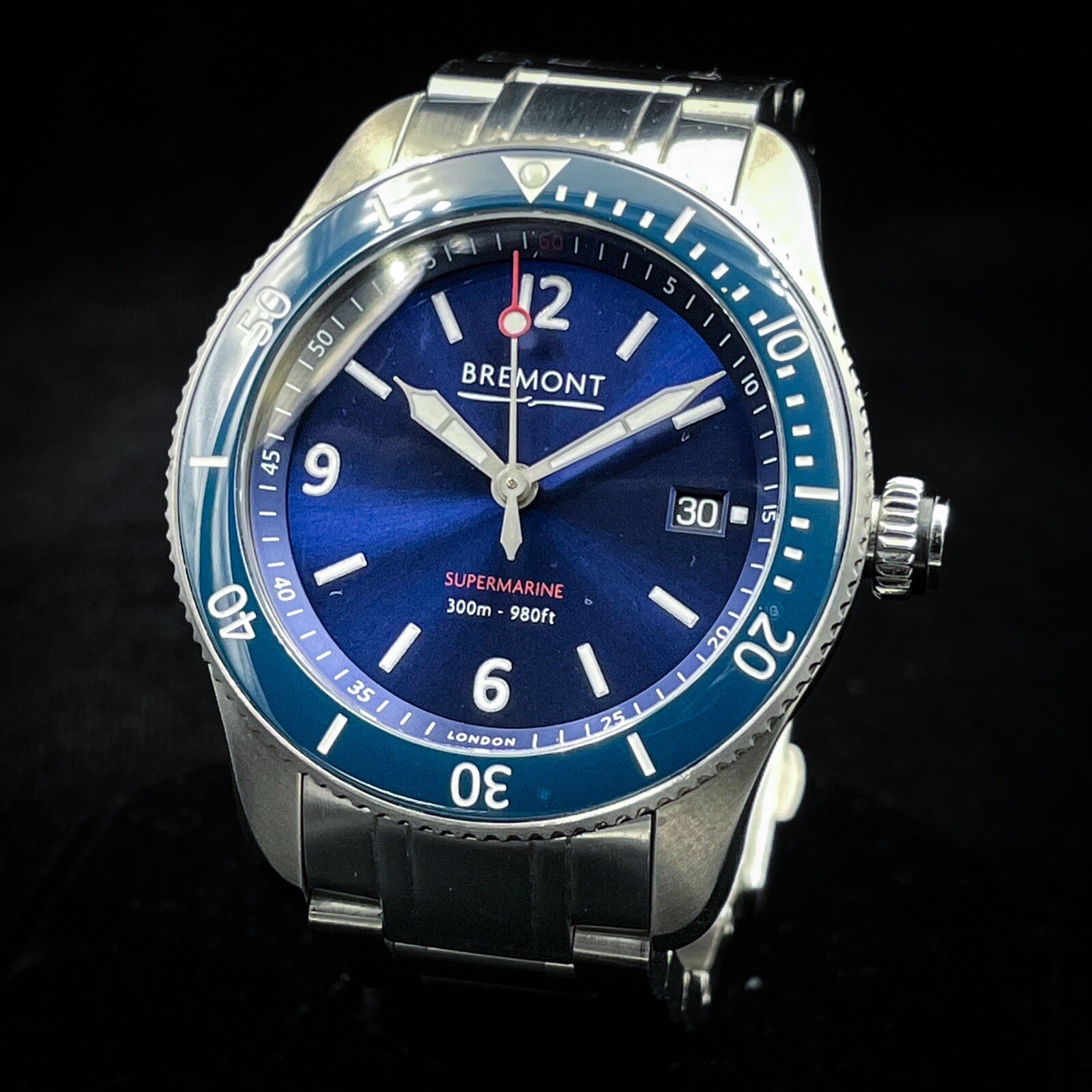 Bremont S300 – Blue Dial 40mm Mens Watch