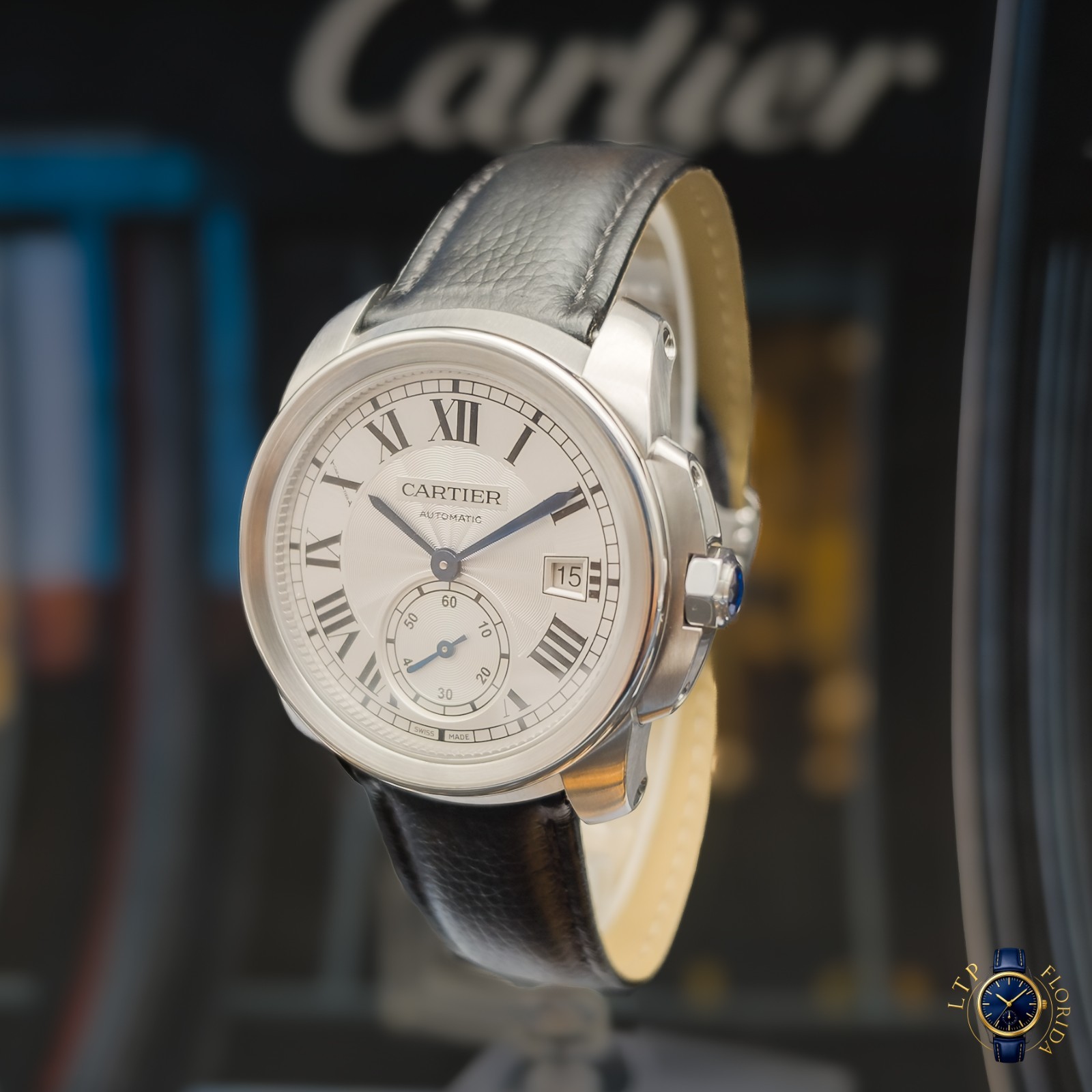 2017 | Cartier | Calibre de Cartier | 38MM | Silver Dial | WSCA0003 | Full Set