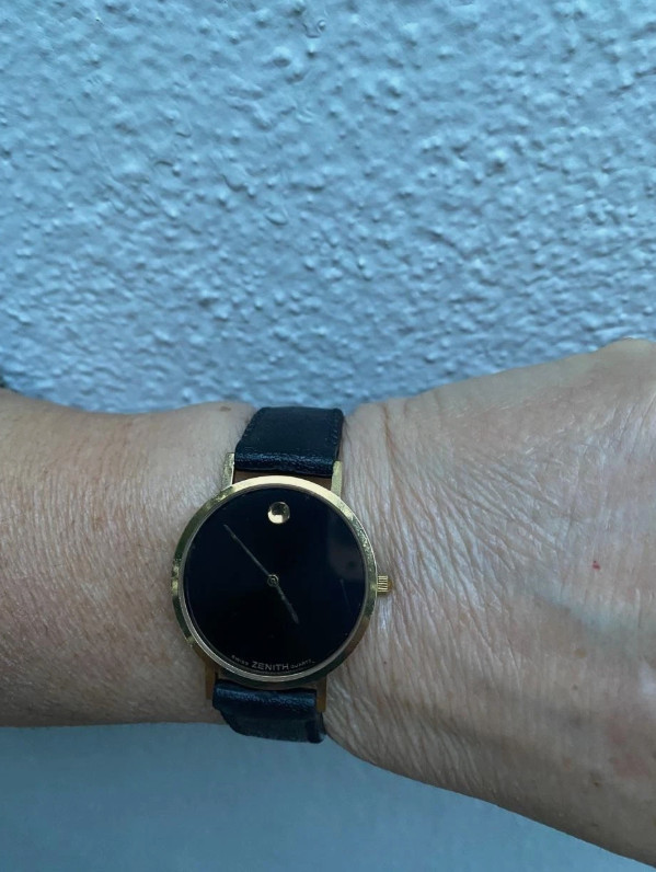 Rare 1990s Unisex Zenith Museum 27.1010.051 Swiss Made 6 Jewels 33mm Watch