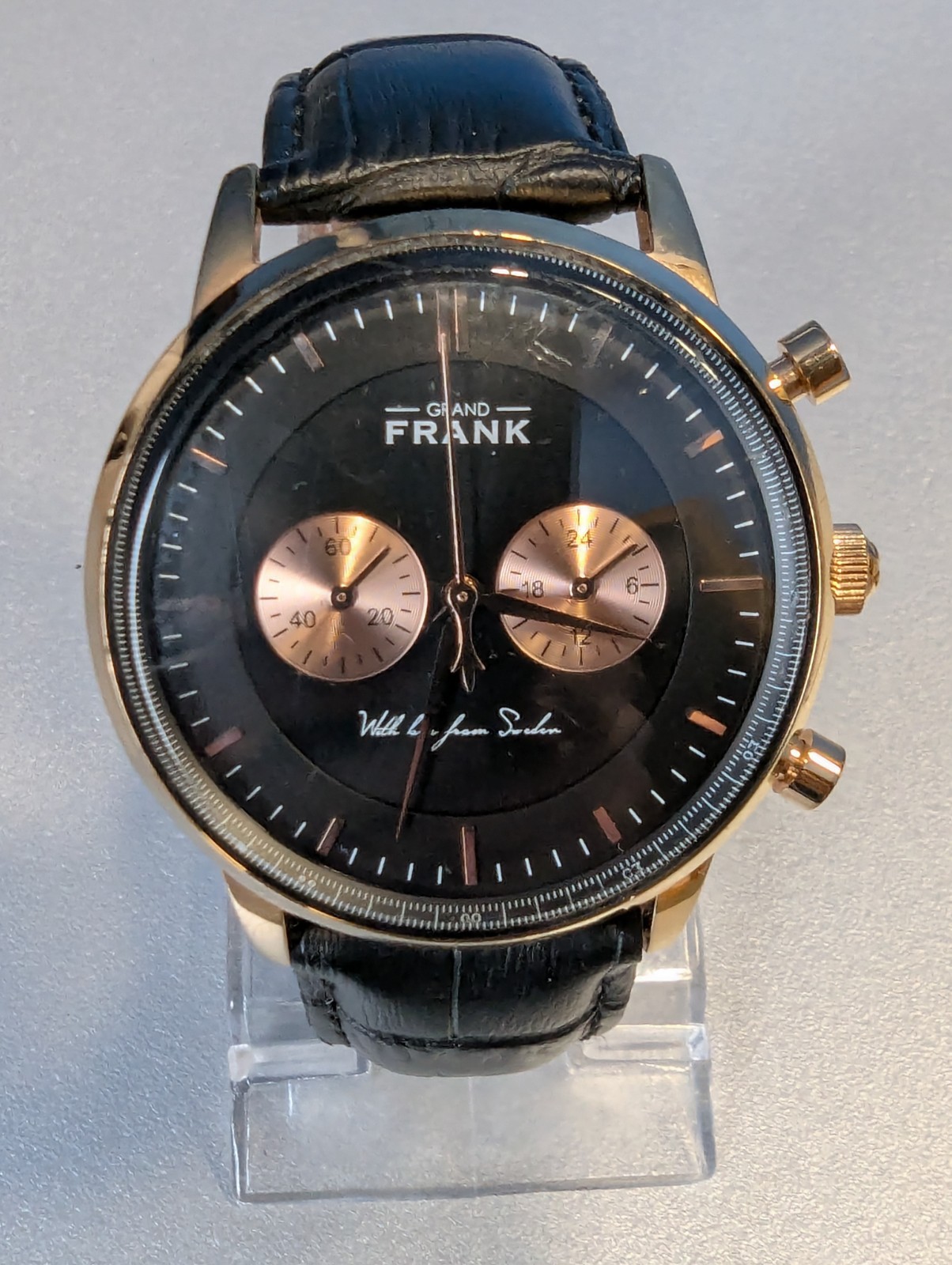 Grand Frank Chronograph Stockholm 45mm Watch