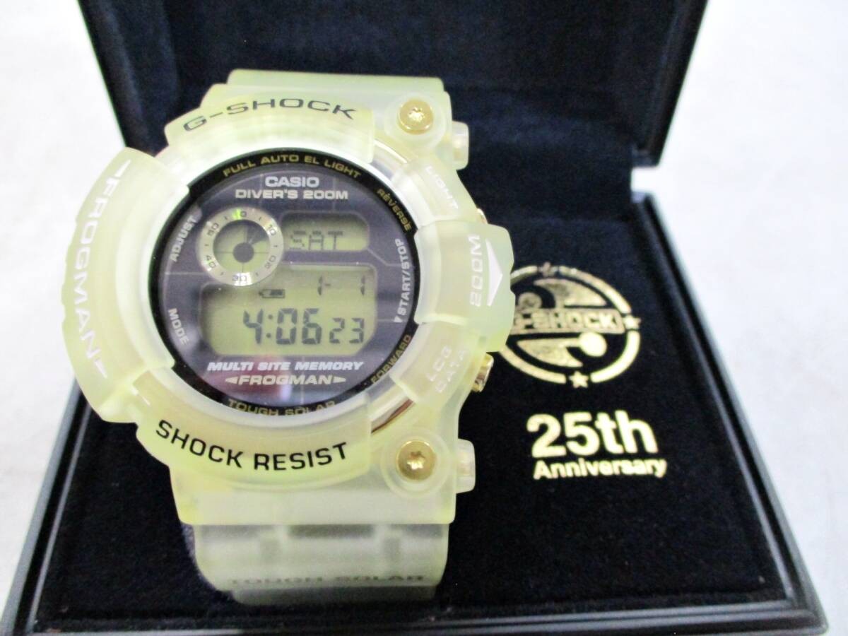 Casio G SHOCK watch GW 225E 7JF in good working condition 25th Anniversary limit