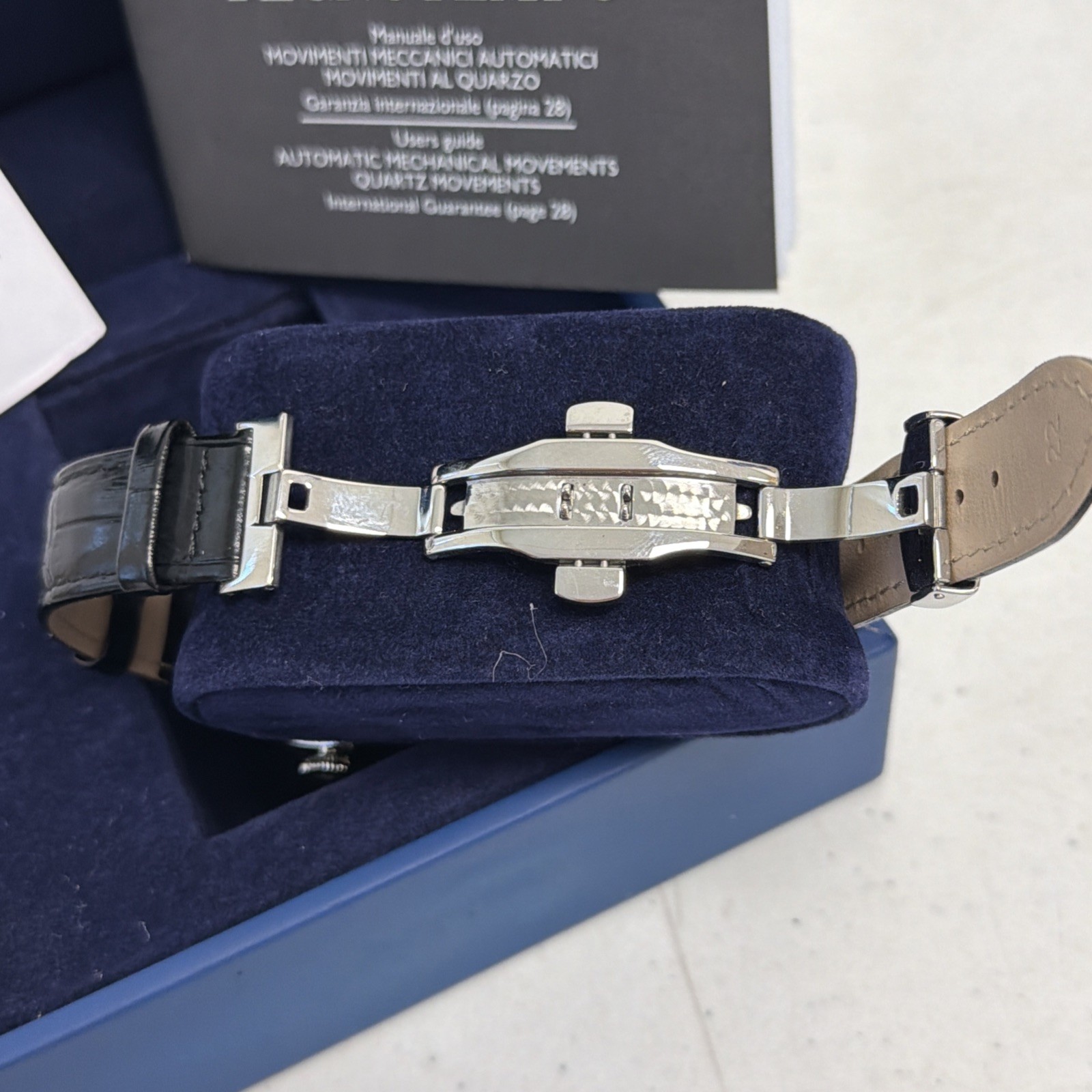 Brand New Tecnotempo Automatic Pulsometer Blue Special Edition No.36 US Seller!