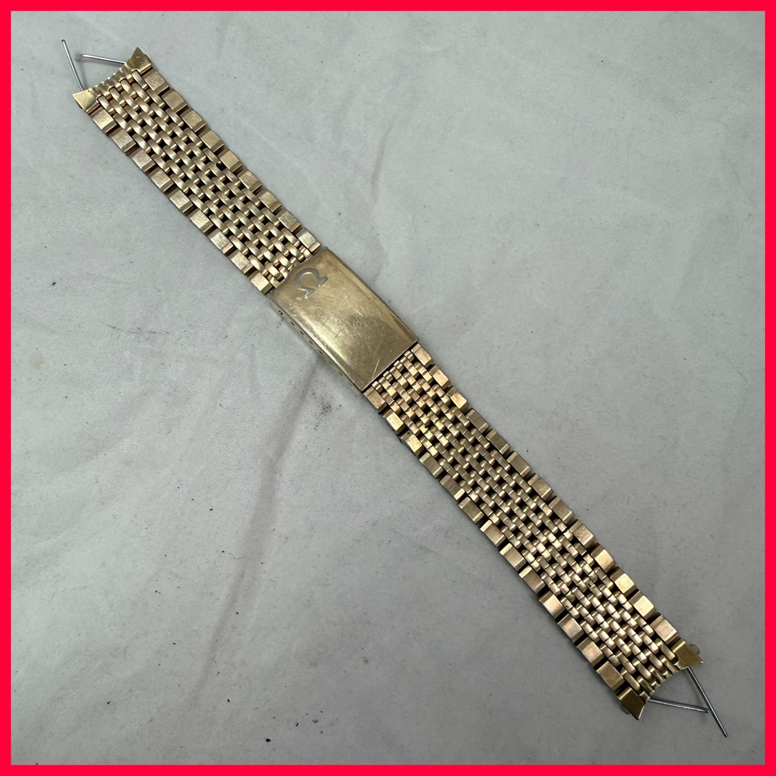 Vintage OMEGA Constellation or Seamaster 10K GF Bracelet #838