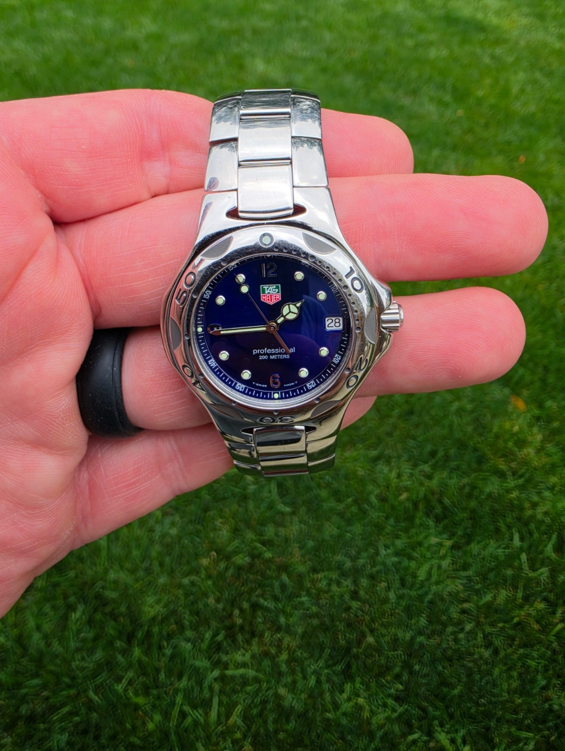 TAG Heuer WL1116.BA0702 Mens Kirium Series Professional Quartz Watch Royal Blue