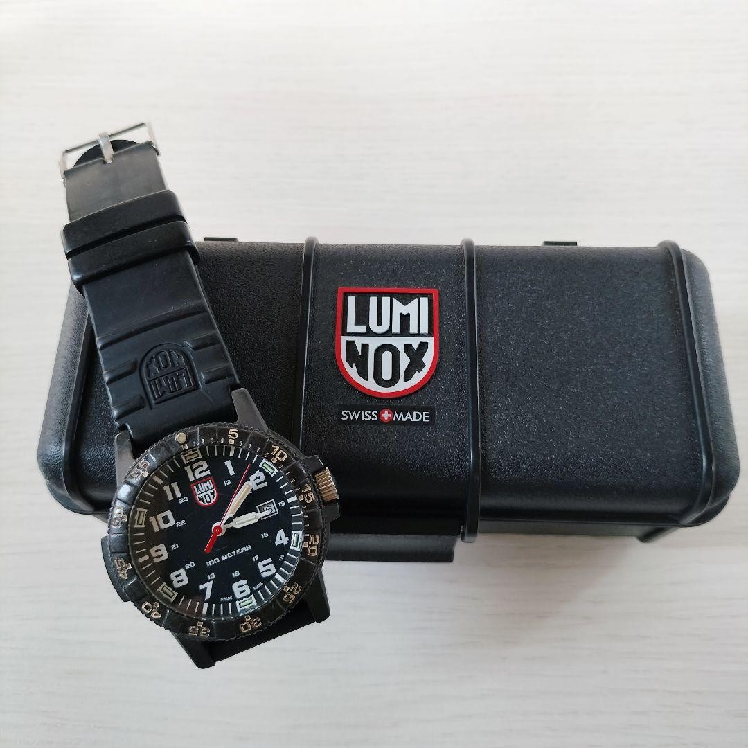 Luminox Leatherback Sea Turtle 0320 Quartz Mens Dive Watch
