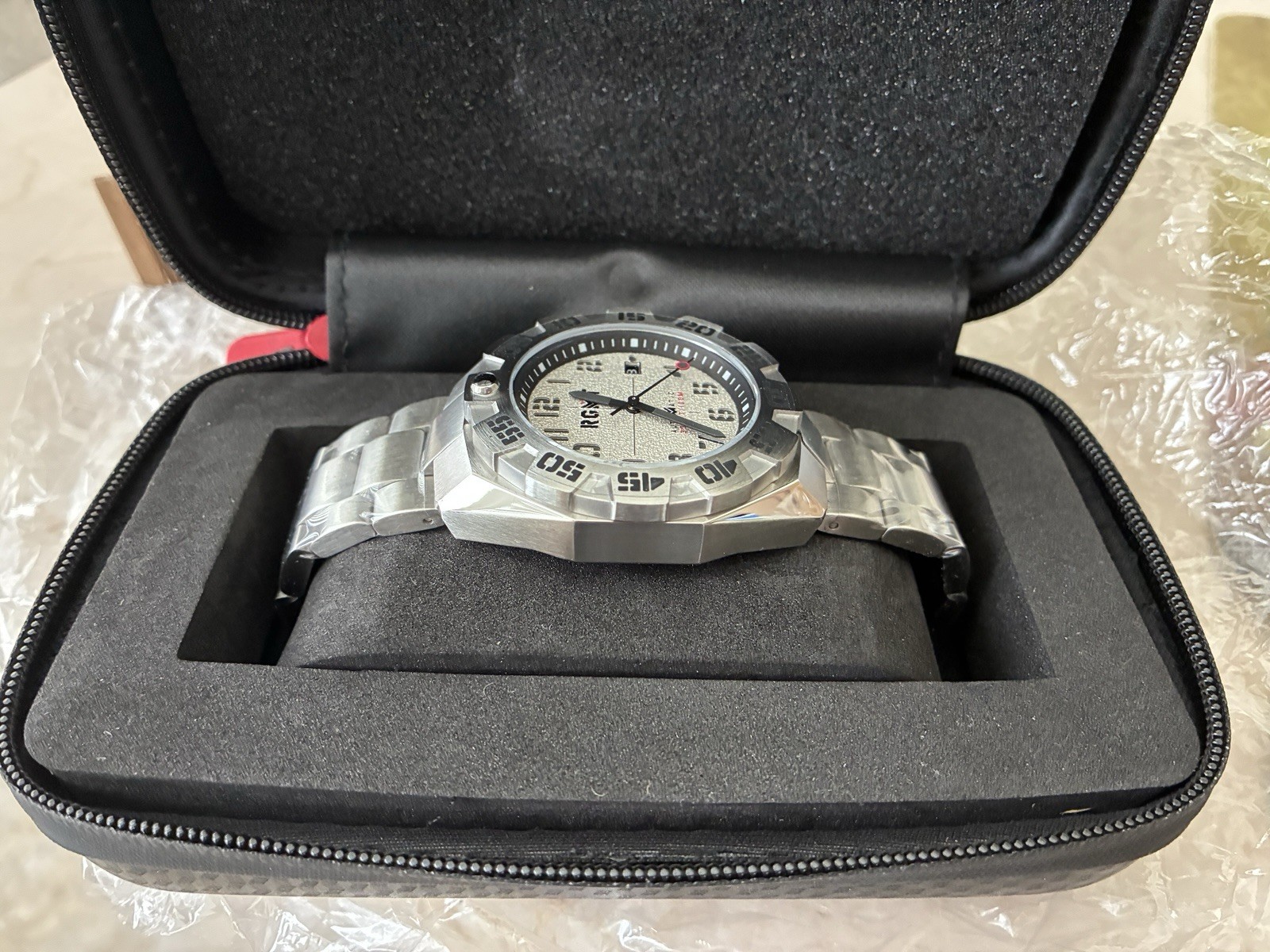 RGMT Field Master Men’s Automatic Watch Gray RG-8032-88 BRAND NEW