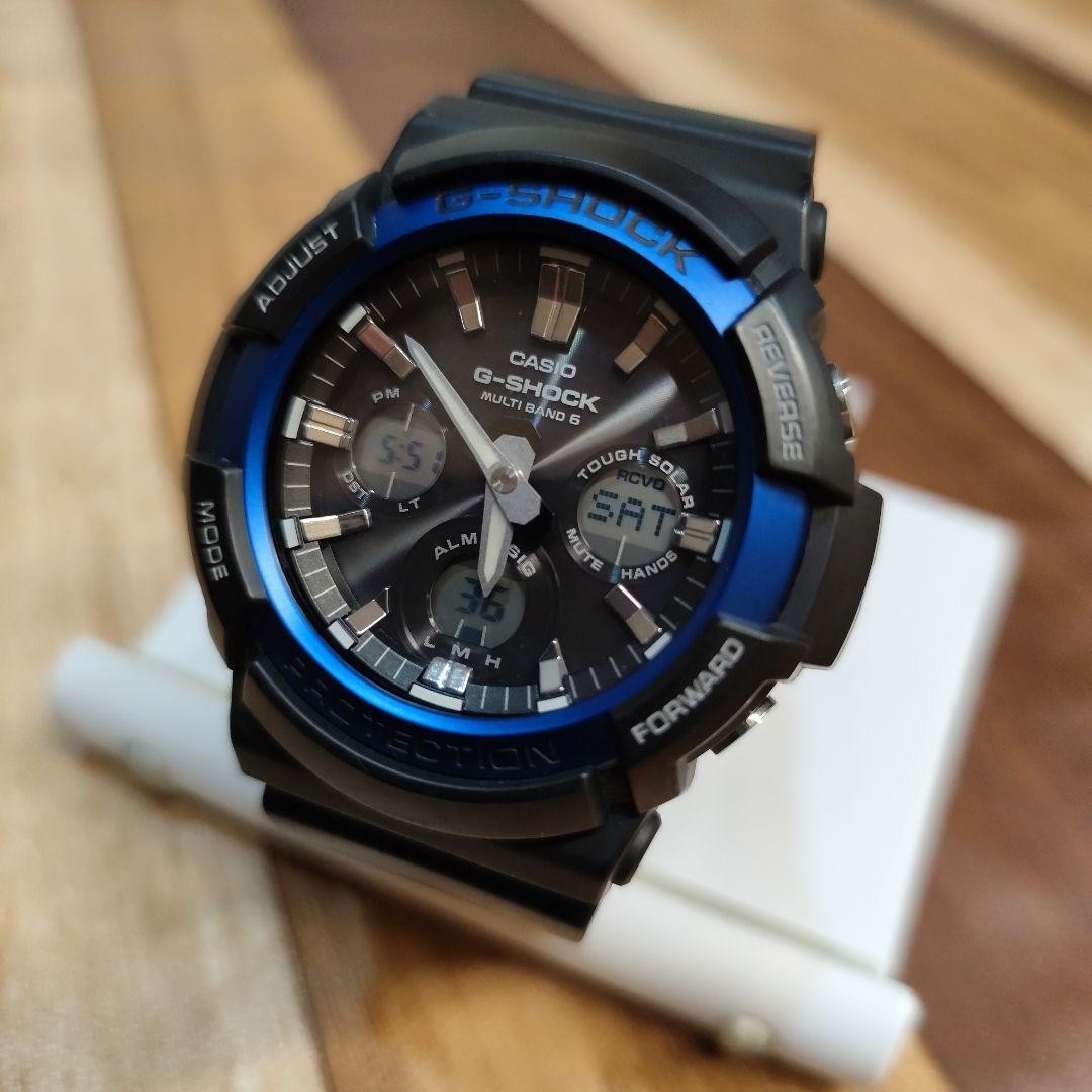 CASIO G-SHOCK Multi-Band Black/Blue