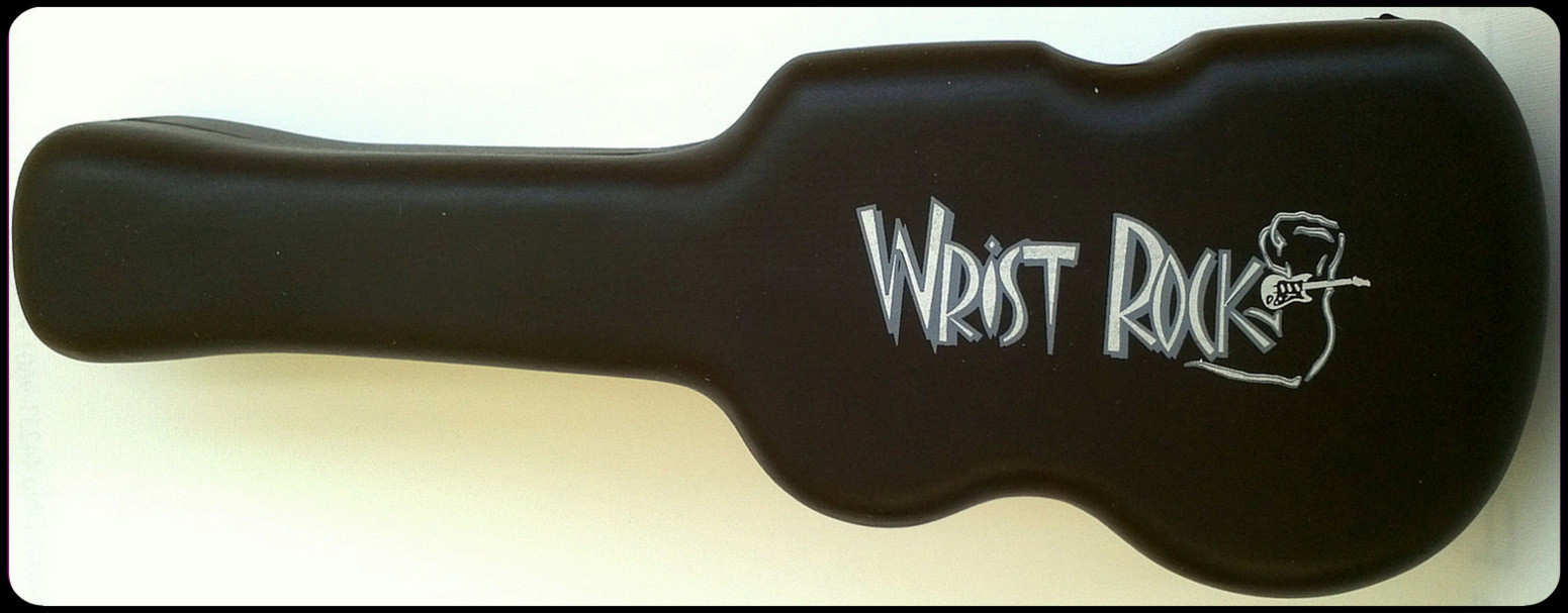 Brand New Gold WRISTROCK Guitar Watch w/ Guitar Case – 1 Year Warranty