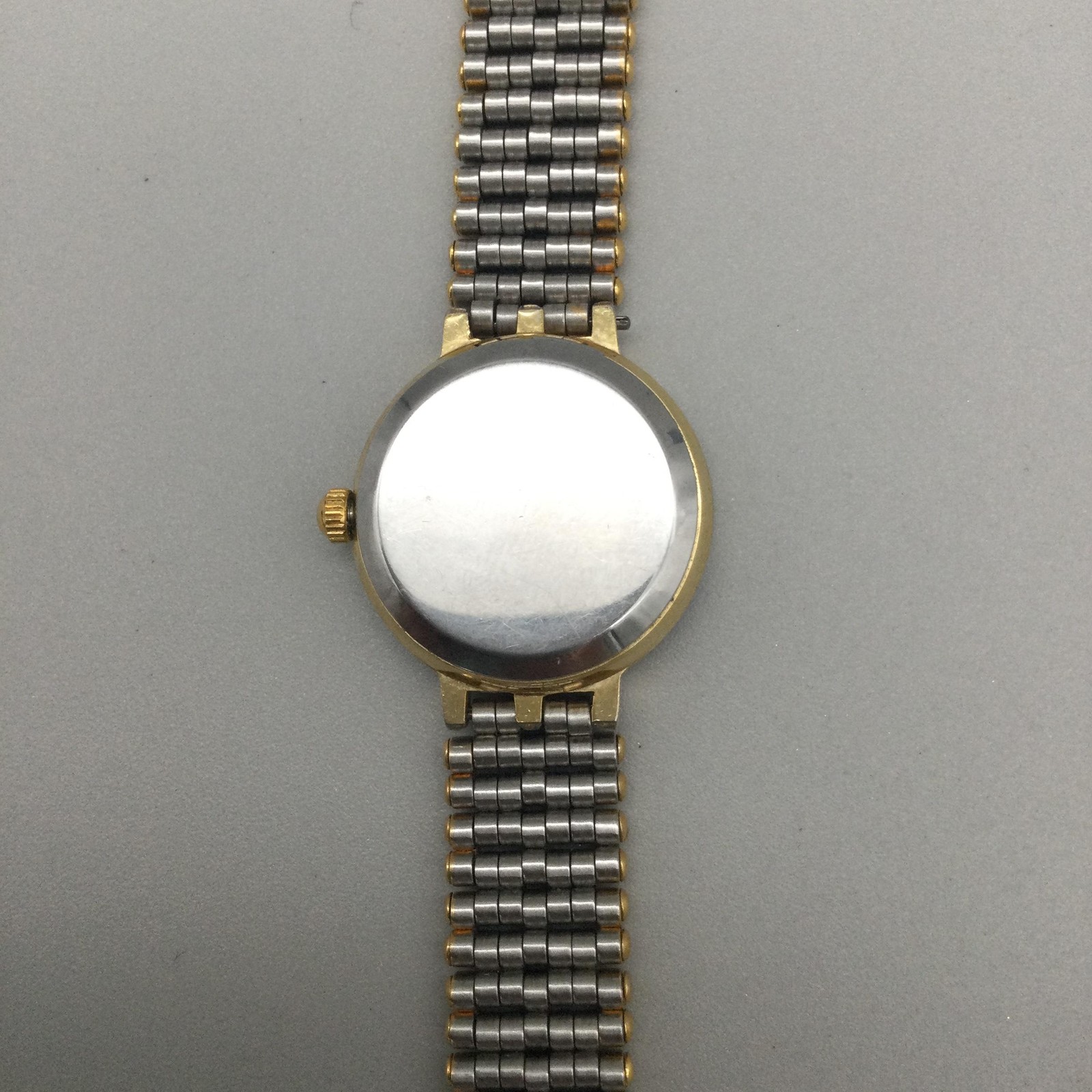 Mondu Womens Watch 23mm White Dial Two Tone Roman New Battery 7″