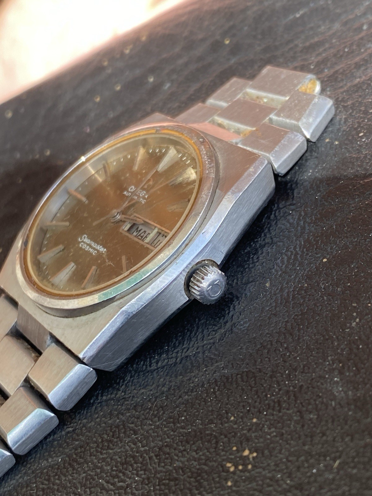 Vintage Omega Seamaster Cosmic 166.0196 Cal 1012 Automatic Chatelain Band, Parts