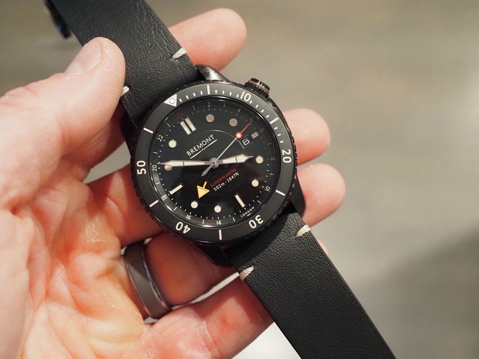 Bremont Supermarine S502 Jet GMT
