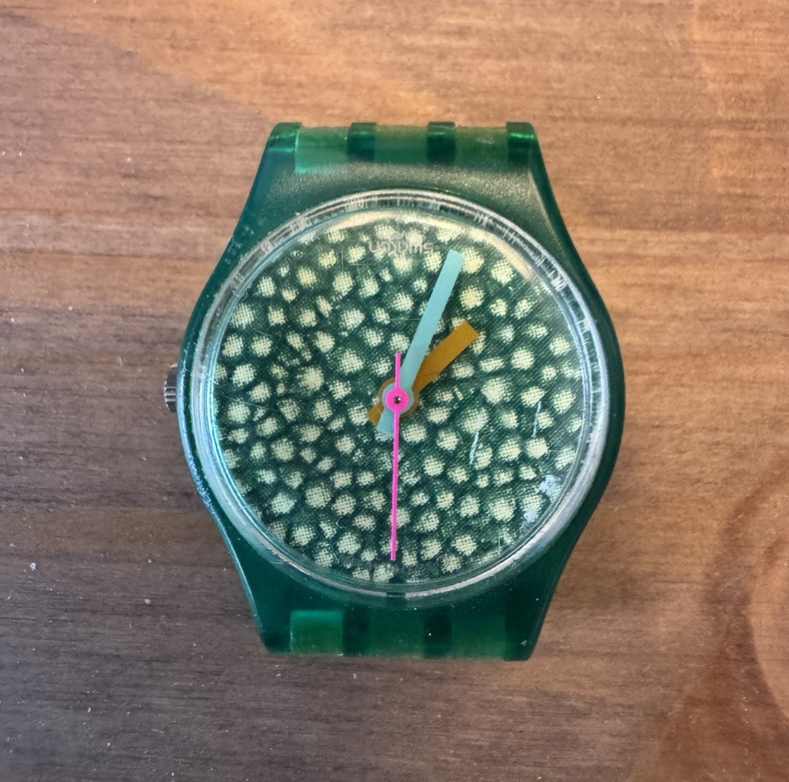 Swatch Vintage South Molton LL103 Quartz Watch 1988 Used Rare