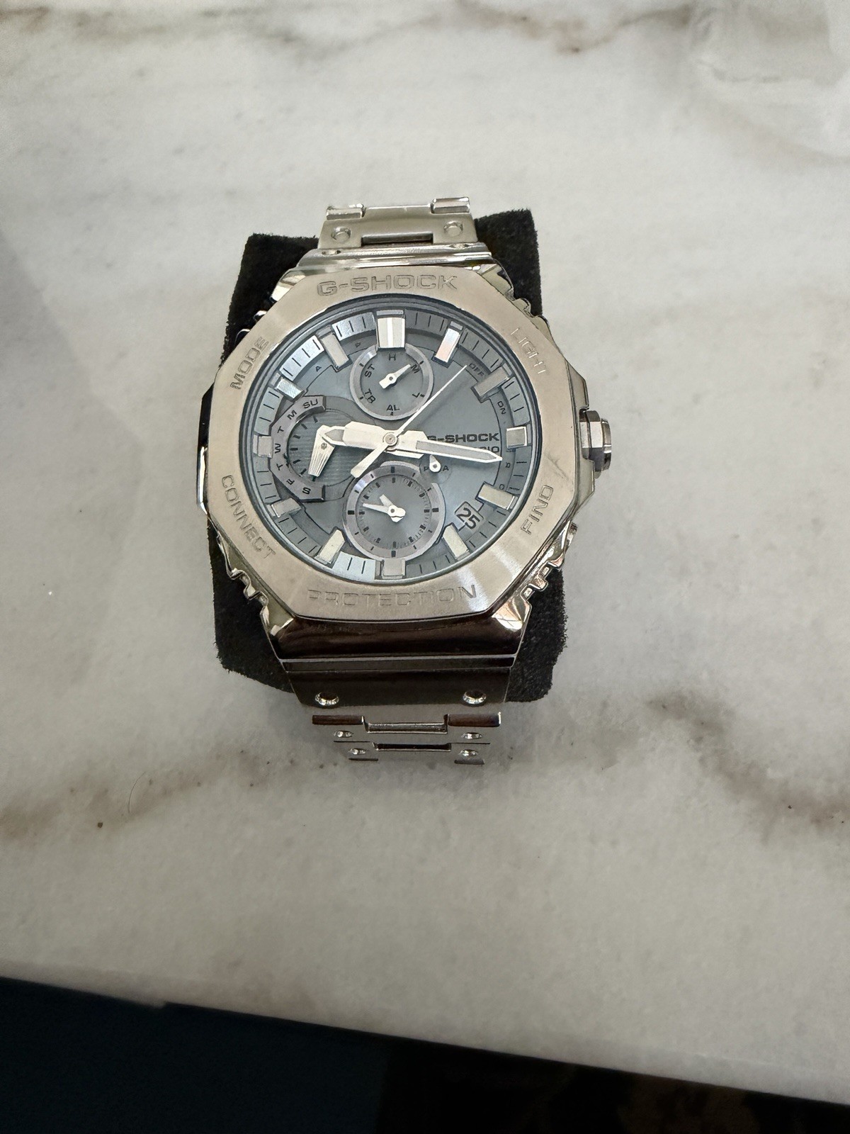 Casio G-Shock Ice-Blue GMC-B2100AD-2ACR Autoadjust Time via Smartphone Bluetooth