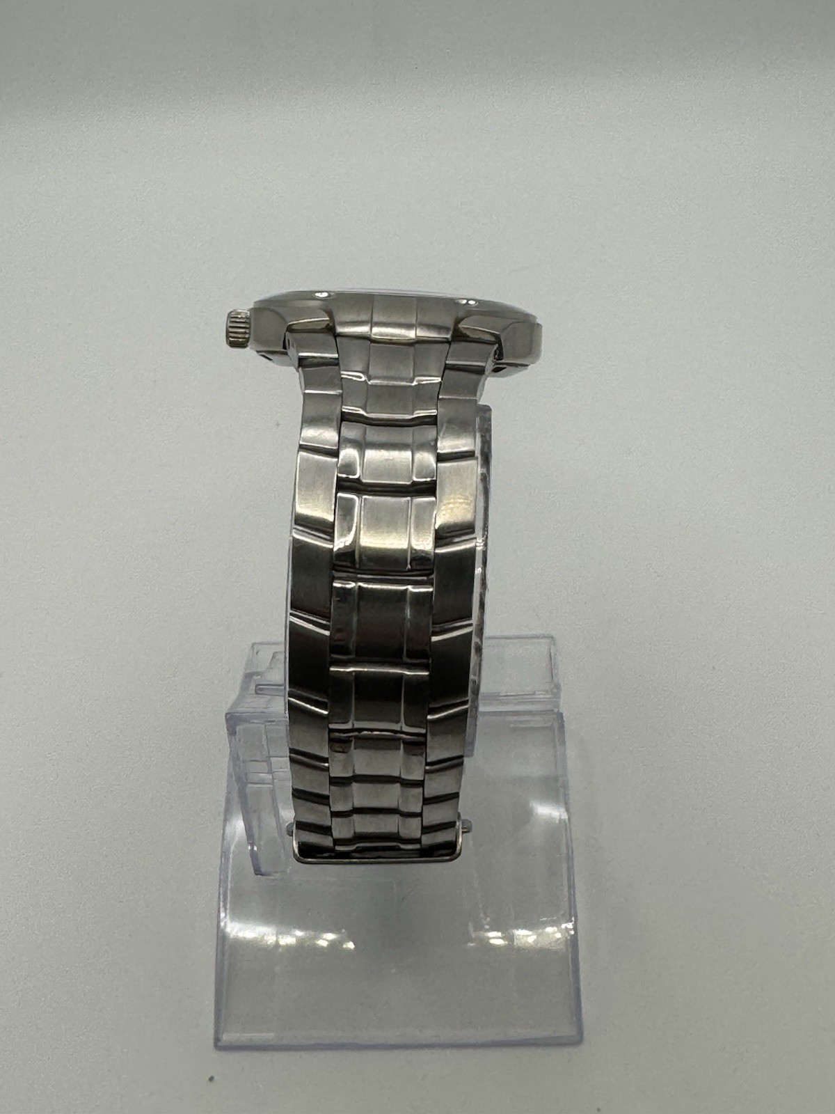 Casio Edifice 2719 EF-108 Analog Blue Dial S-Steel Bracelet 10 Bar Wrist Watch