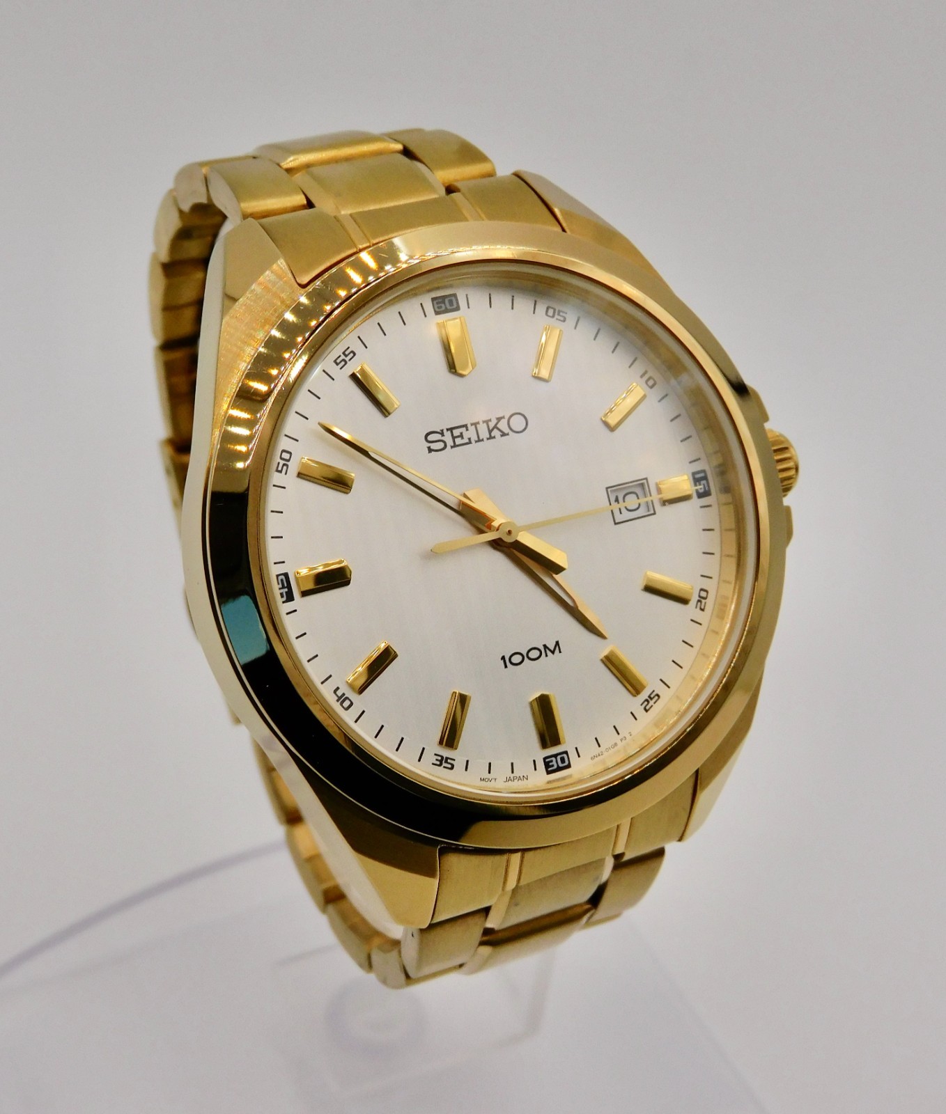 SEIKO SUR279P1 Quartz Mens Watch Stainless Steel