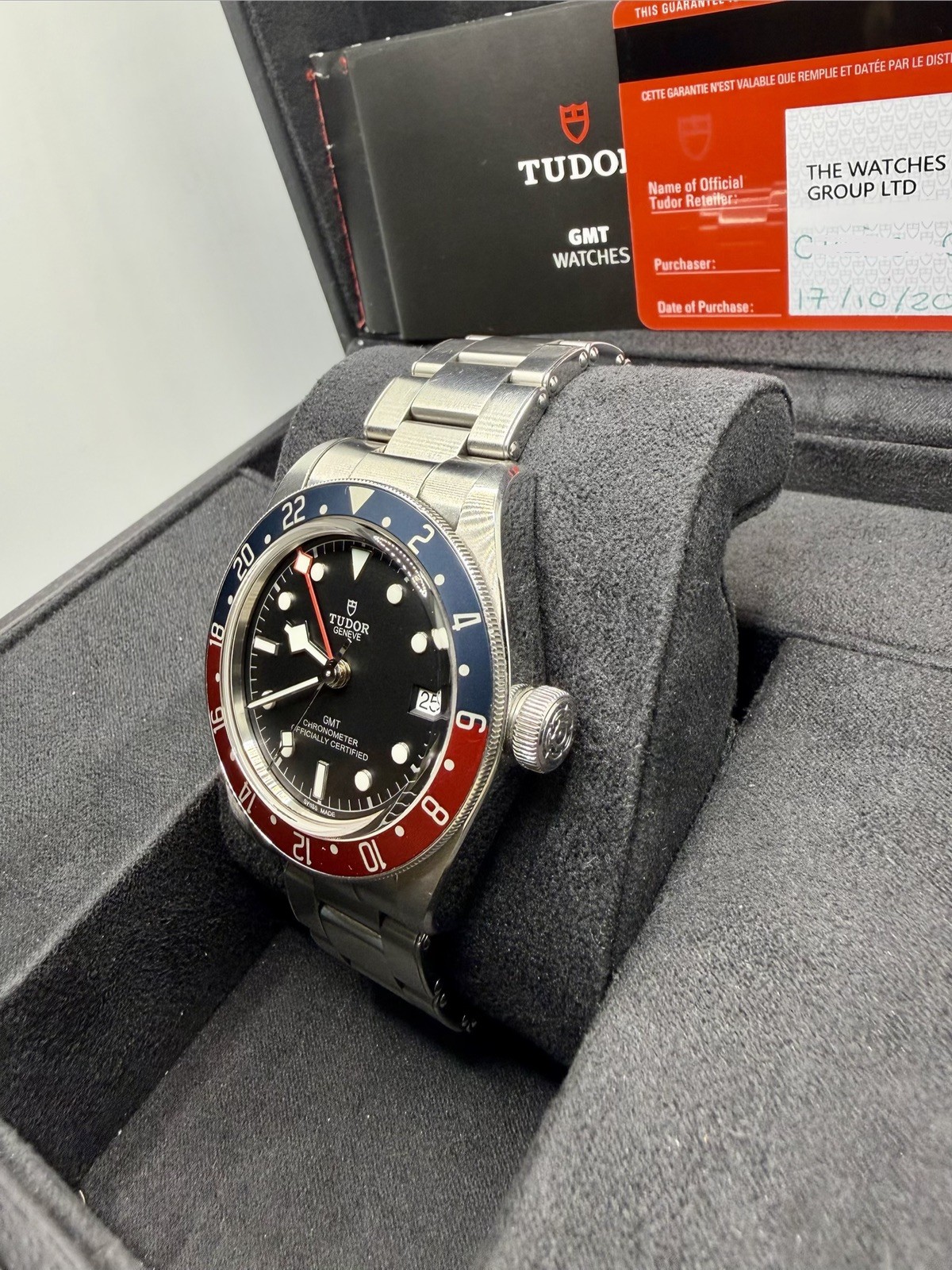 TUDOR Black Bay GMT PEPSI 79830RB Steel Men’s Watch 41mm Year 2019 | FULL SET