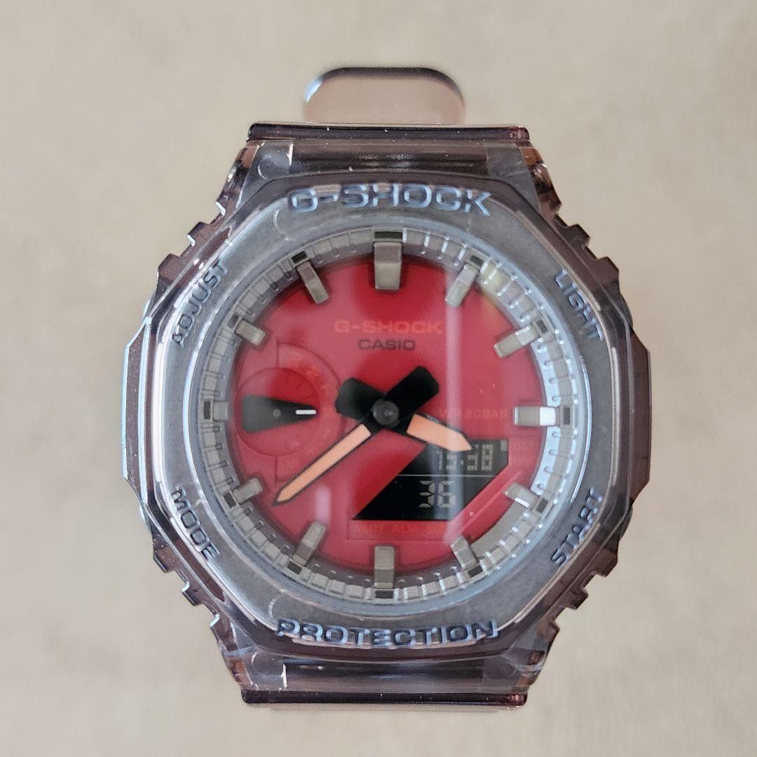 CASIO Casio G-SHOCK GMA-S2100 Red Red Custom