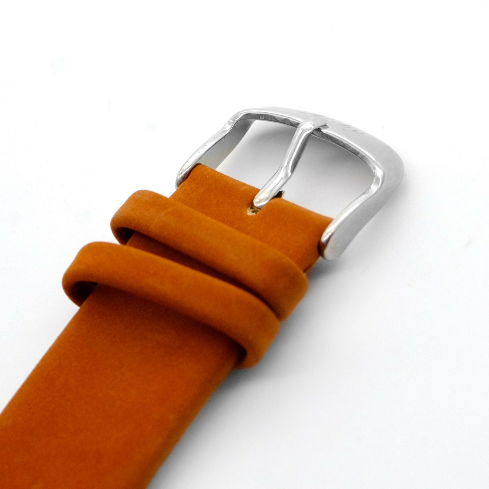 World Charterer Unisex Gold Watch Brown Leather Strap Sporty Classic Style