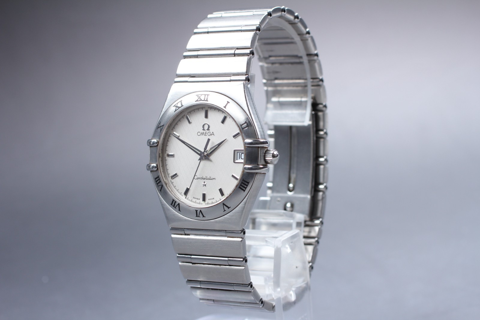 OMEGA Constellation 1512.30 [N Mint] 34mm White Dial Roman Men’s Qz Watch U915