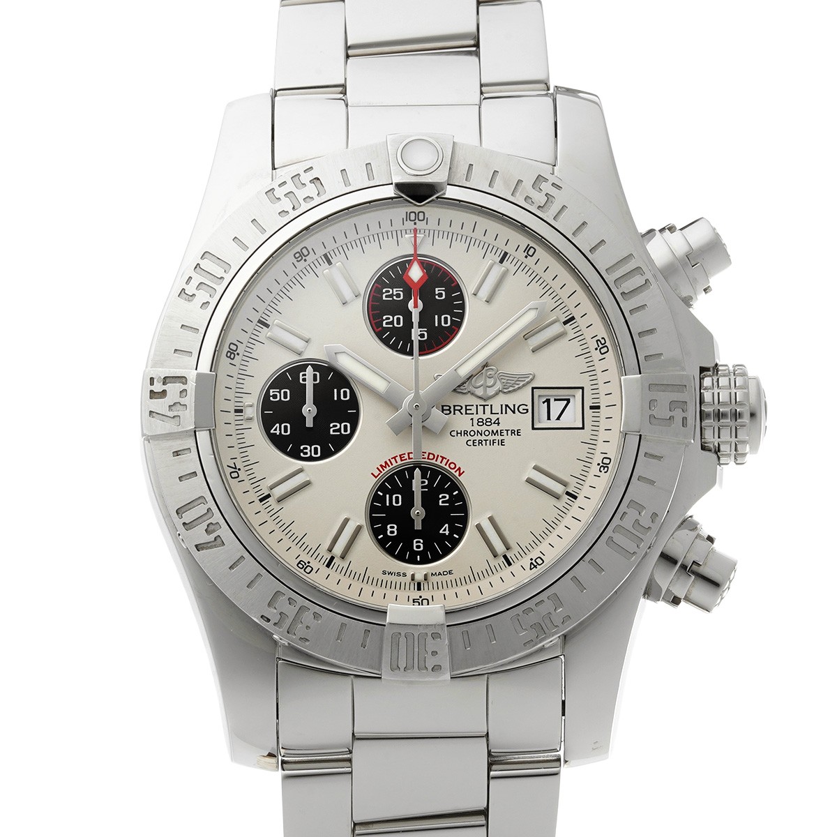 BREITLING Avenger II A133813K/G809 Ivory/black WATCH 736495