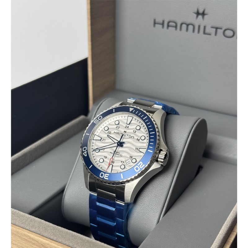New Hamilton Khaki Navy Scuba 40mm White Dial Men’s Watch H82425110