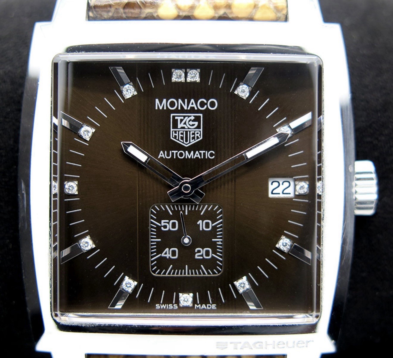 Tag Heuer Monaco Brown Unisex Adult Watch WW2116.FC6217
