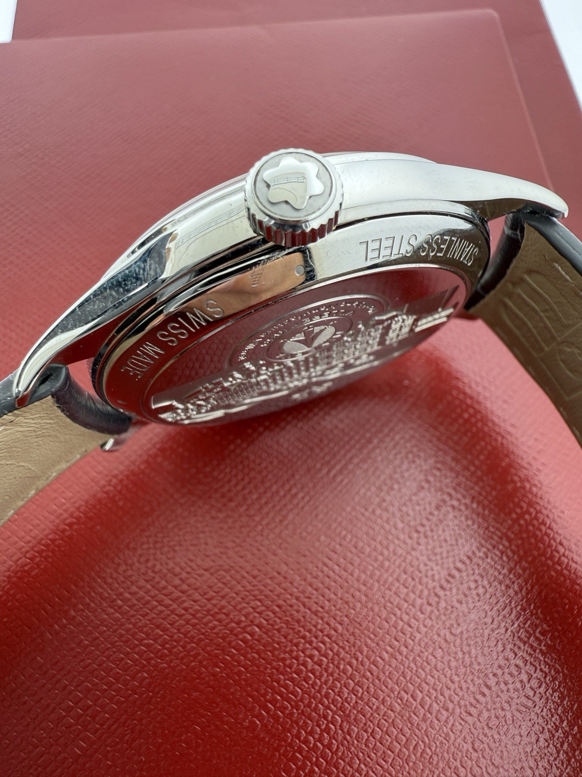 Montblanc Heritage Stainless Steel Watch 119944