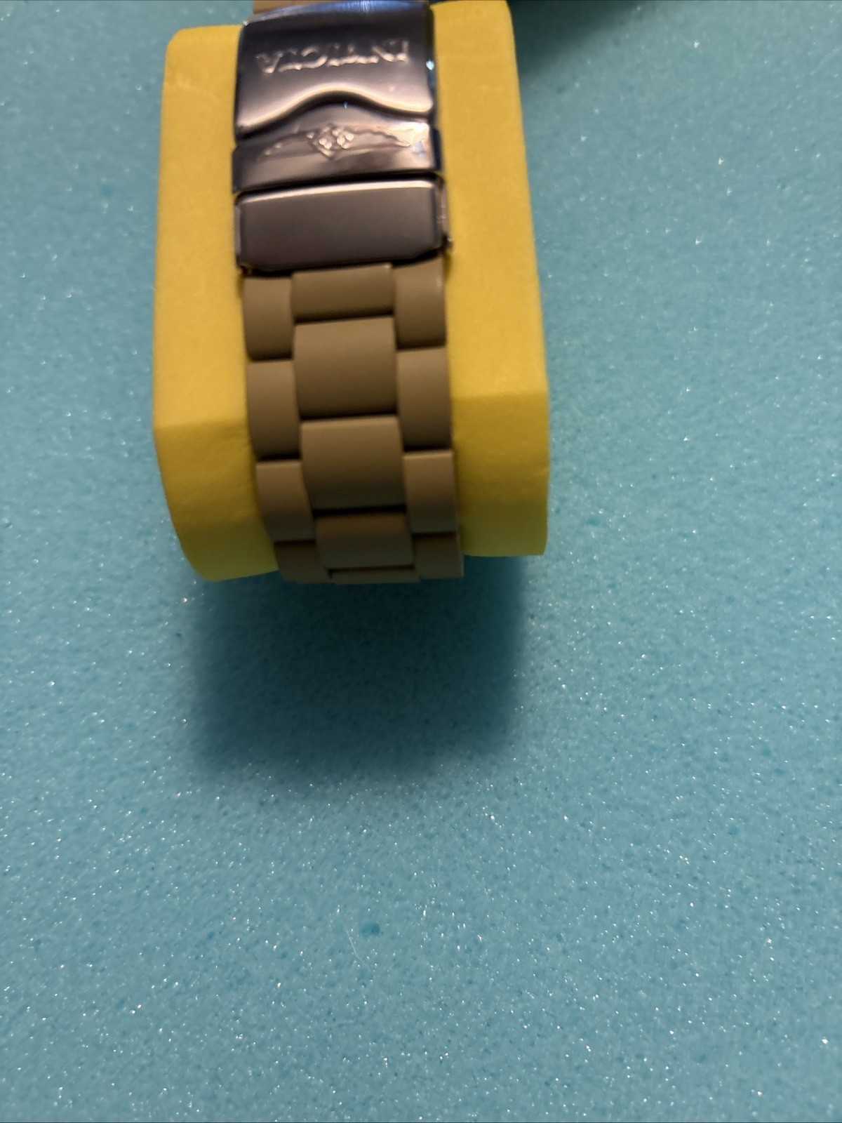 Invicta Grand Diver Maya Men’s Quartz Diver Watch Orange/Gold Dial Date w/ Box