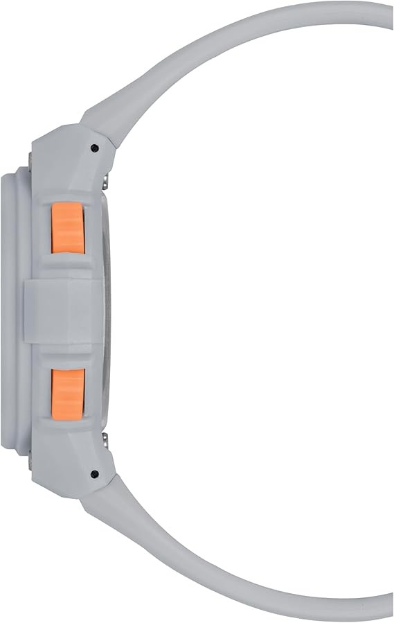 ARMITRON SPORT WOMEN’S DIGITAL CHRONOGRAPH RESIN STRAP WATCH – GRAY ORANGE
