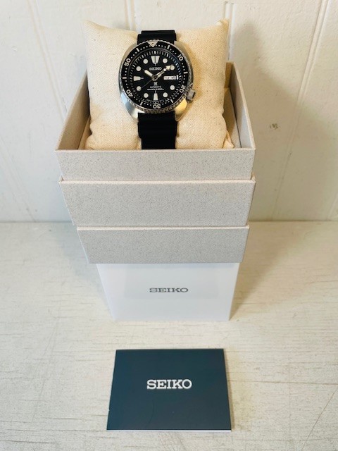 SEIKO PROSPEX SRPE93 TURTLE 200M Automatic Dive Watch w Day & Date $525
