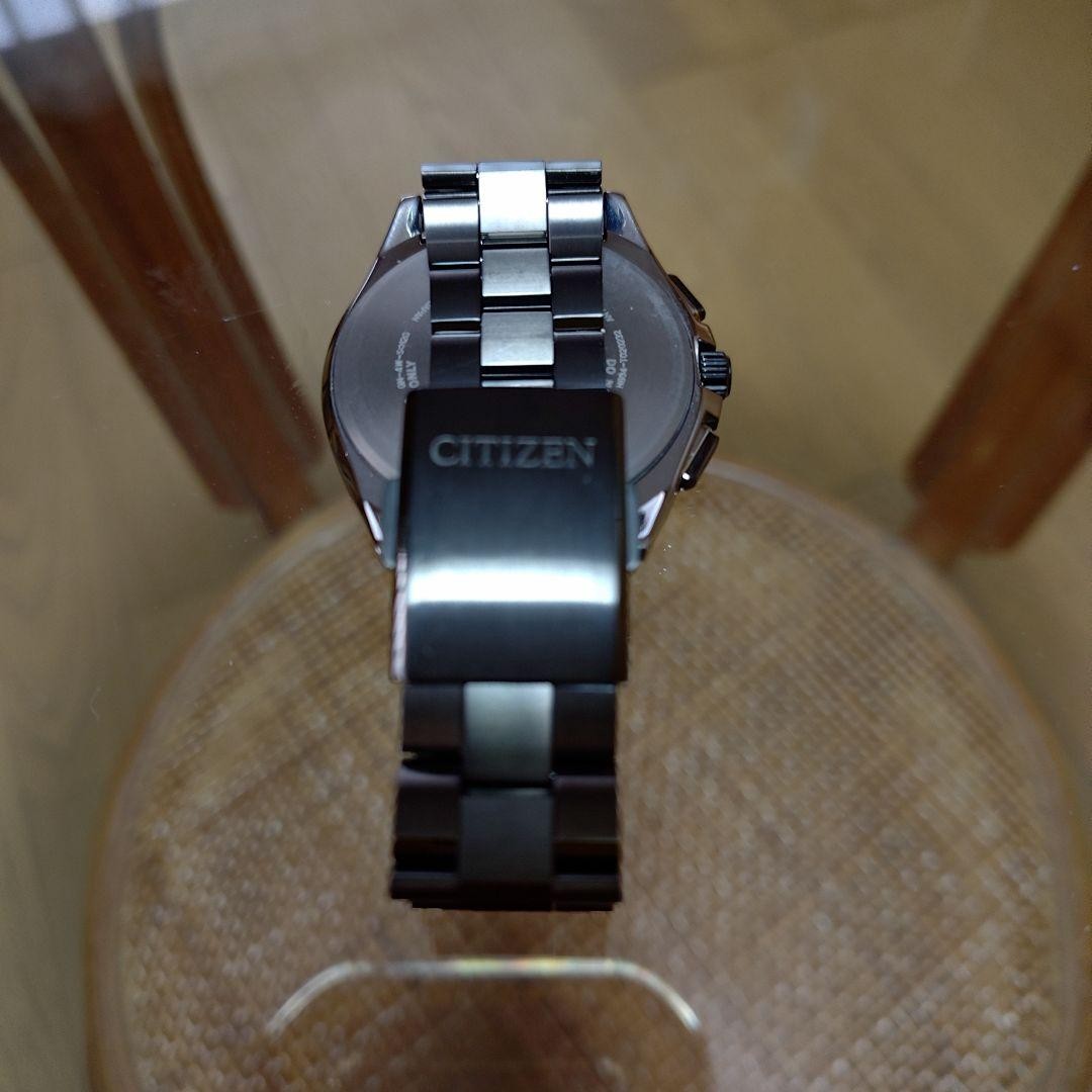 CITIZEN ATTESA AT8044-56E Used Watch Unisex Adults Solar Radio Controlled Black