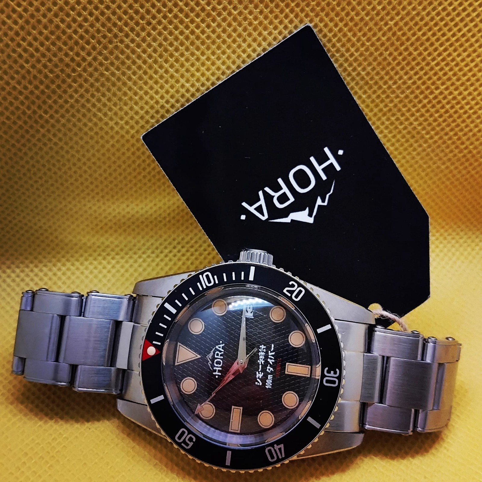 Vintage 38mm Automatic Movement Watch -Hora-