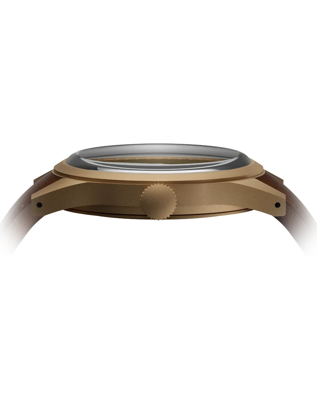 BENRUS DTU UB Swiss Automatic 38mm Bronze PVD Field Watch DTU-BR-G-038-03