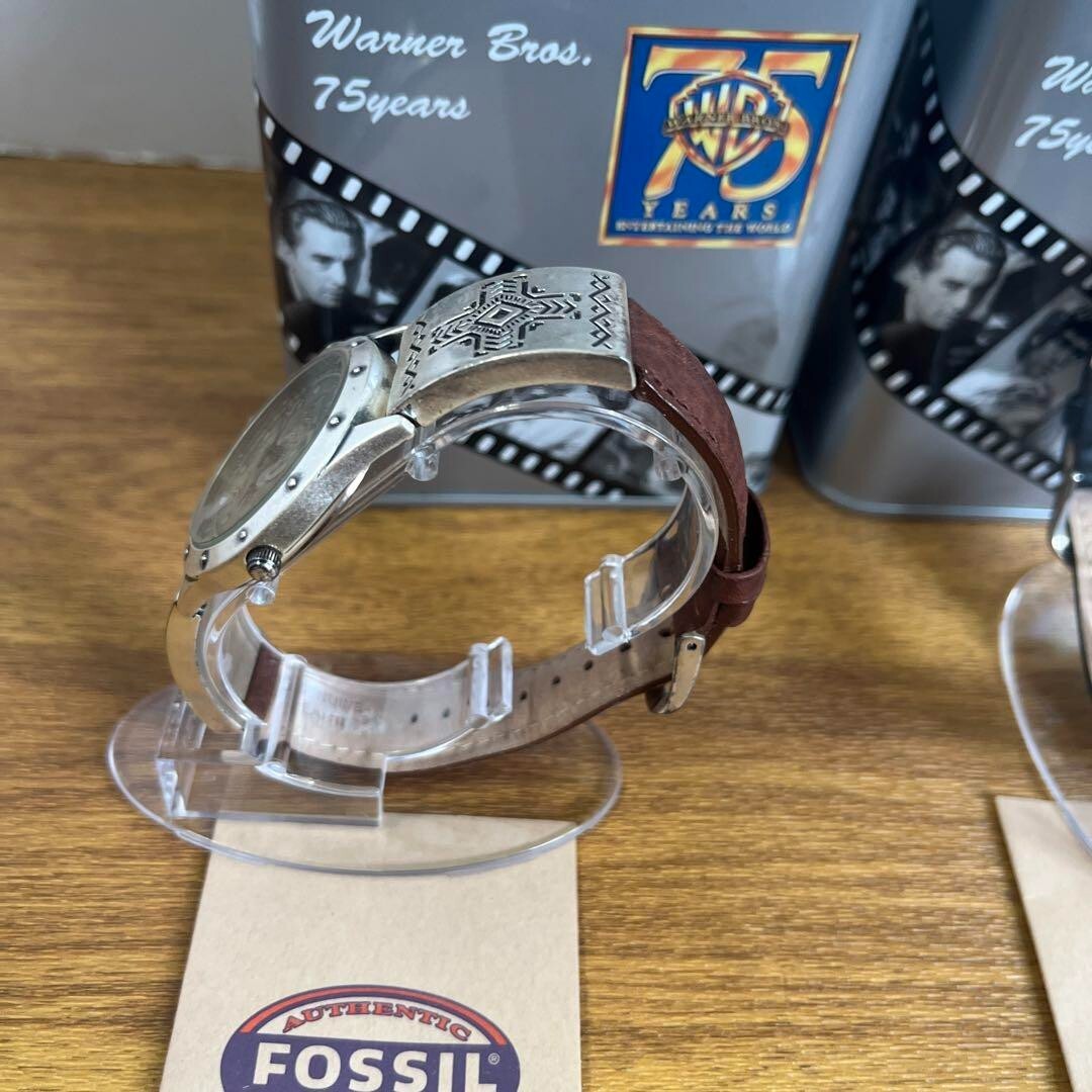 Fossil x Warner Bros. 75 Years Watch Set Of 2 Unused From Japan