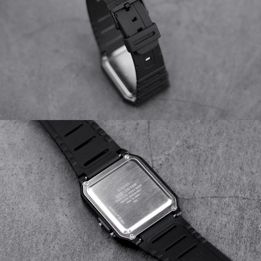 Casio CA-53WF-1B Retro Style Unisex Digital Calculator Watch