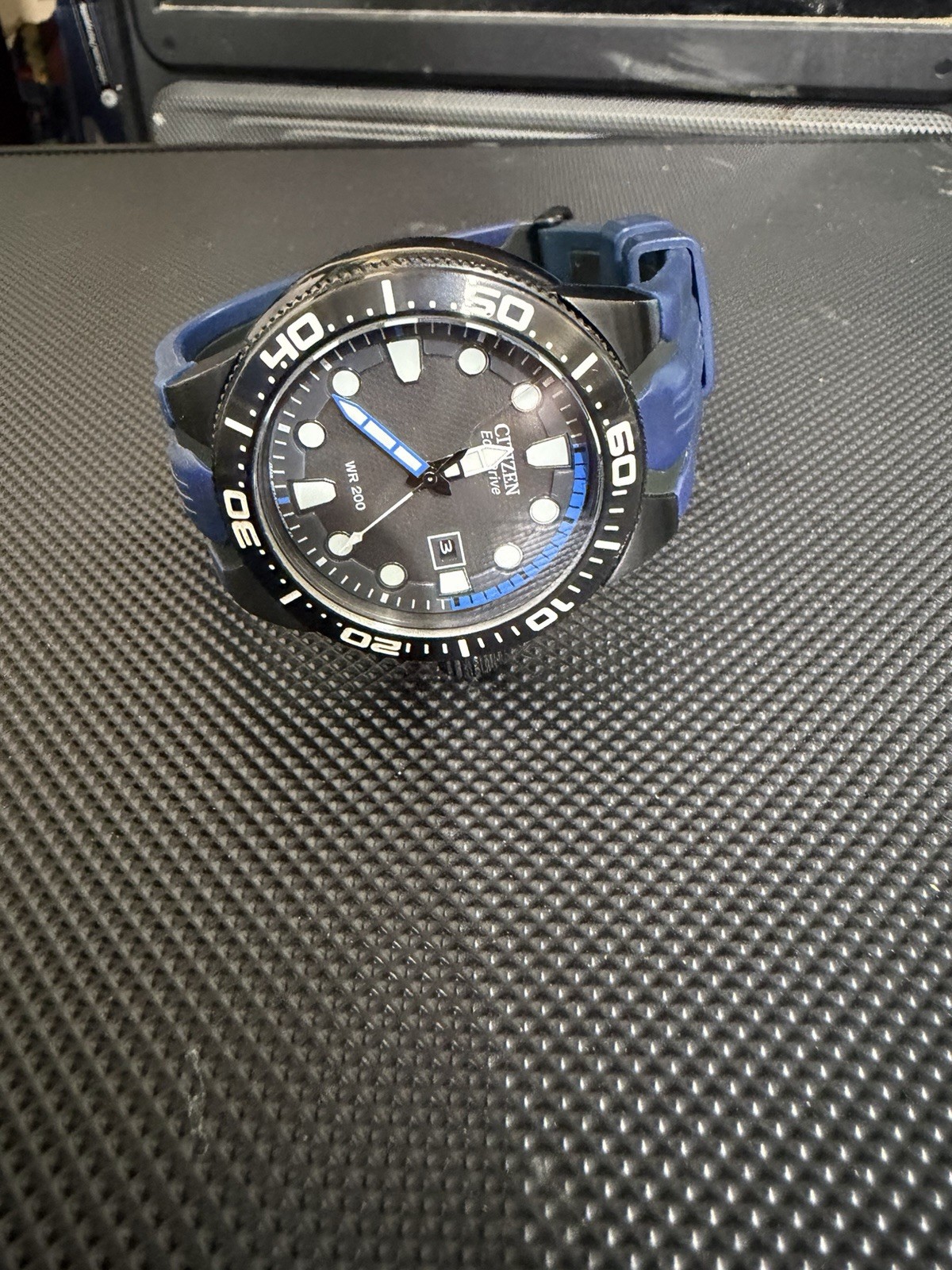 Citizen Men’s Eco Drive Scuba Fin Blue Watch BN0097-02H