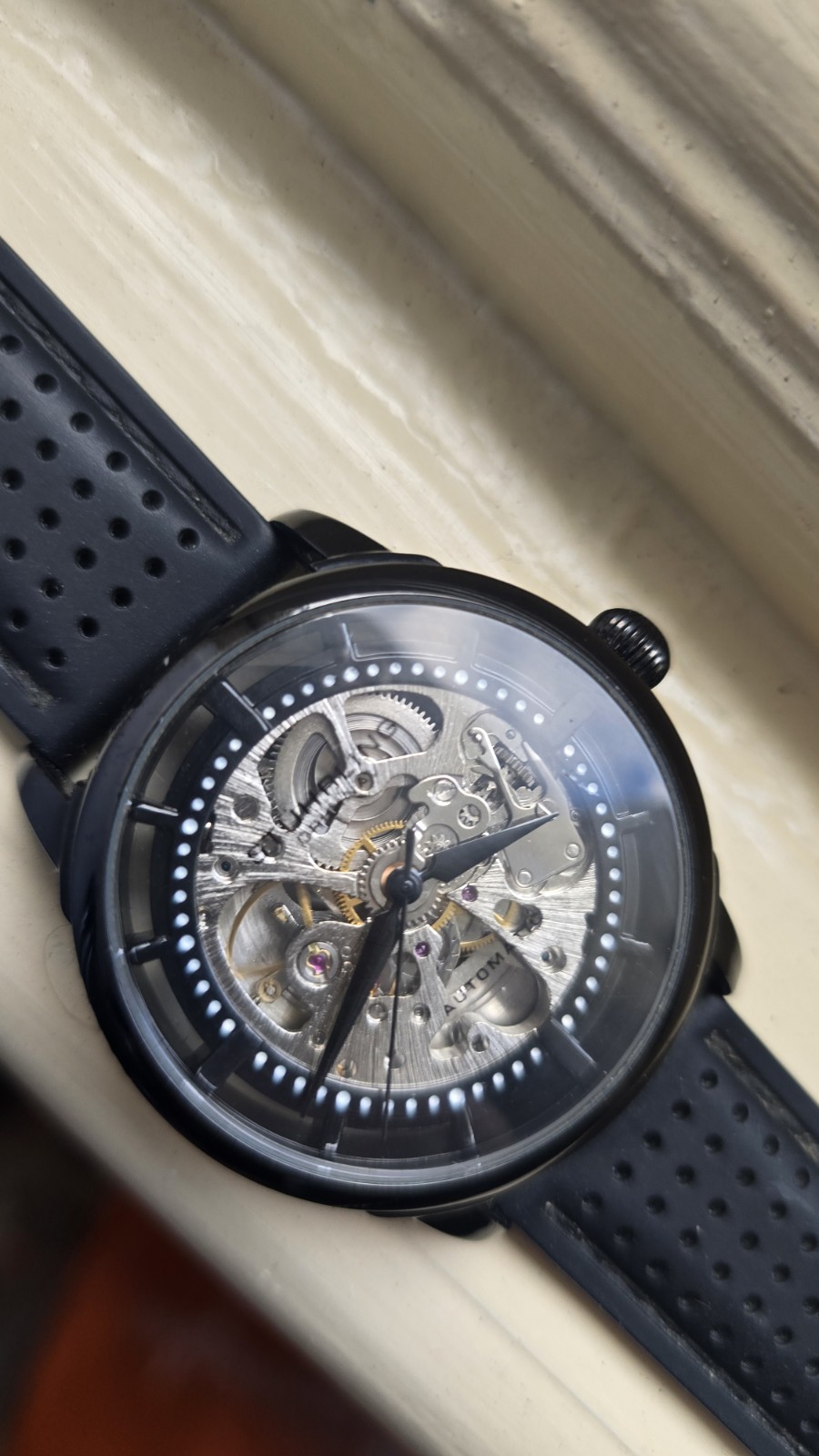Stührling Winchester 3933 3 Automatic 41mm Skeleton watch
