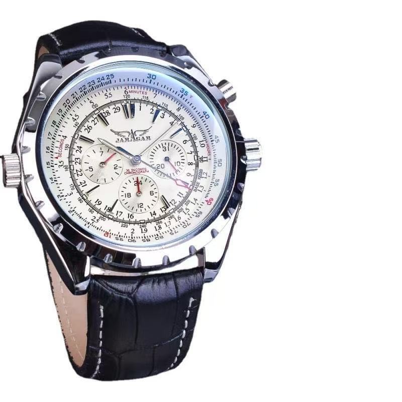 luxury Pilot/Aviator Mens Automatic Mechanical Watch Alloy Self-winding Gift