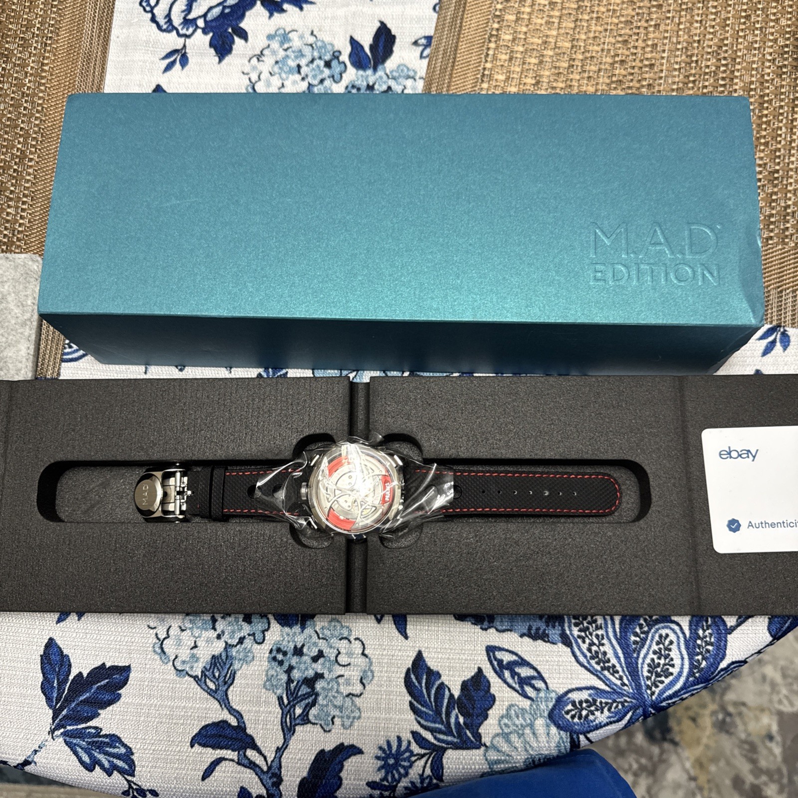 M.A.D.1 Red Limited Edition by MB&F Automatic Steel Mens 42mm MAD 1 Watch