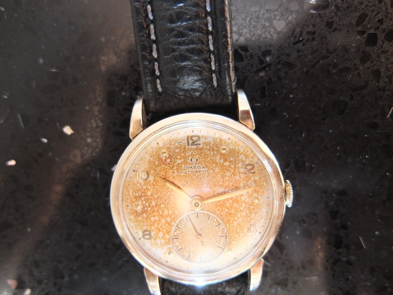 Exceptional 1948 Omega Men’s 14kgp Bump Wind Auto WW w/ 19j cal. 342 + Trop dial