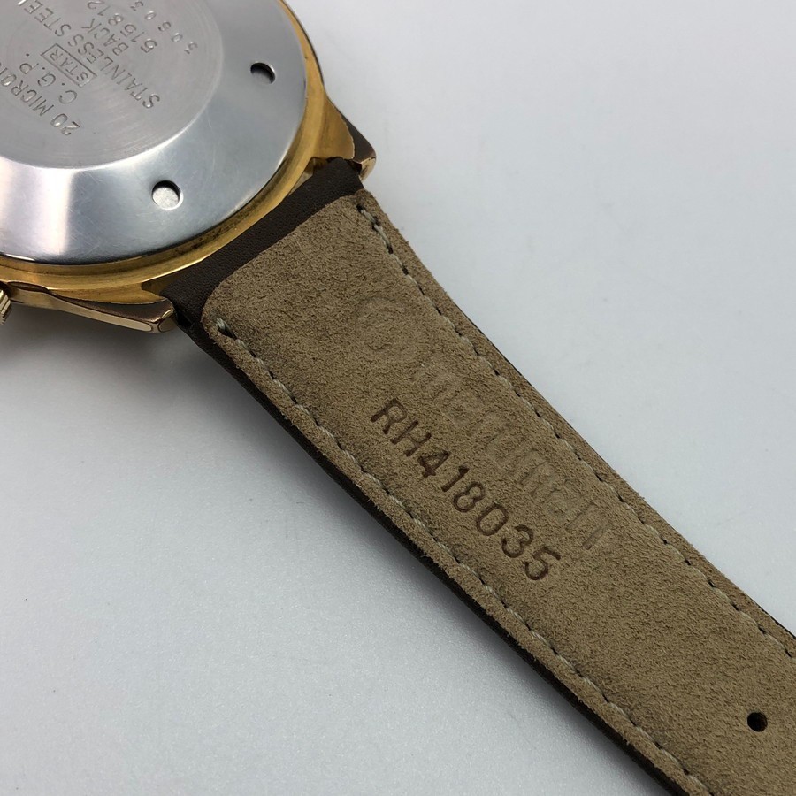 Vintage 1963 Citizen Alarm 4H Four-hand 21Jewels C.G.P. Hand-winding Japan #2613